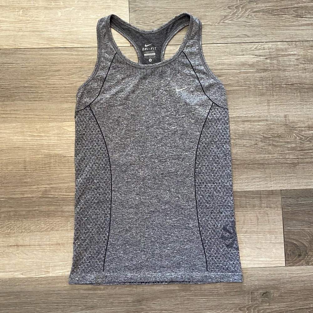 Womens Nike Dri-Fit Racerback Tank - Size S